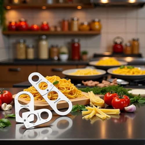Stainless Steel Spaghetti Measurer - Pasta Portion Control Tool