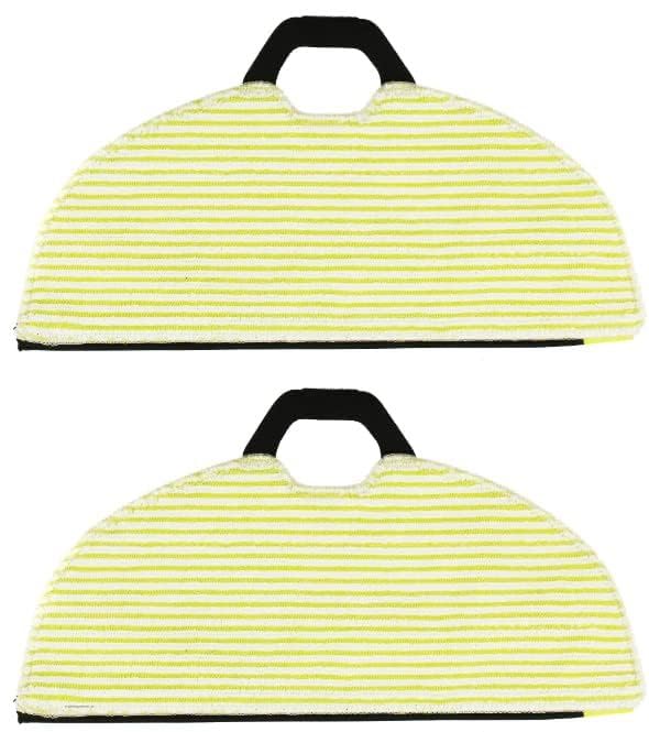 Goodsby 2 Pack Reusable Washable Mop Pads for Shark AI Ultra 2-in-1 Robot Vacuums