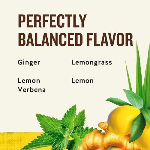 Celestial Seasonings Jammin' Lemon Ginger Herbal Tea - 20 Bags