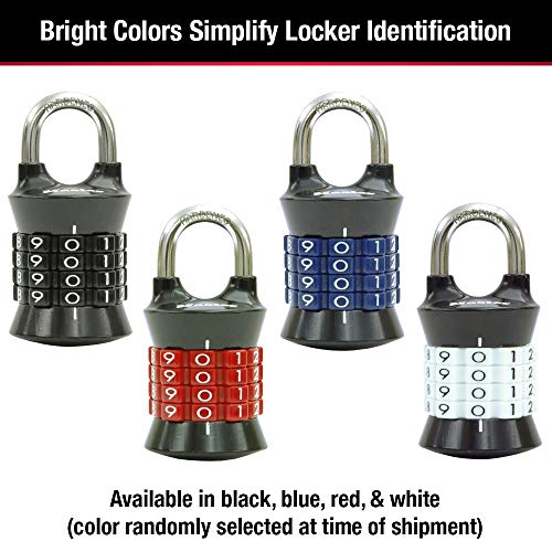 Master Lock 1535D Resettable Combination Padlock for Gym and School Lockers