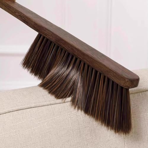 Soft Bristle Wooden Hand Broom Brush for Indoor & Outdoor Cleaning