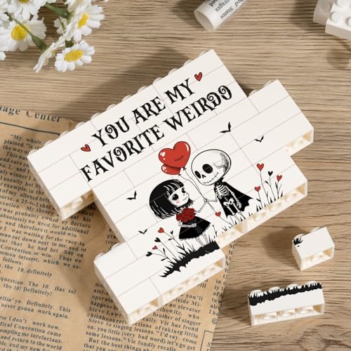 Gothic Building Block Sign - Funny Anniversary Gift for Him/Her