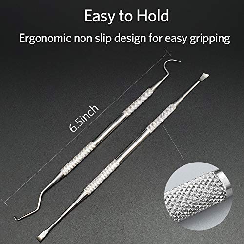 Langsum Stainless Steel Dental Hygiene Kit with Storage Box