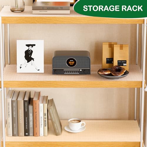 Non-Adhesive Clear EVA Shelf Liner, 12" x 120" Non-Slip Cabinet Protector