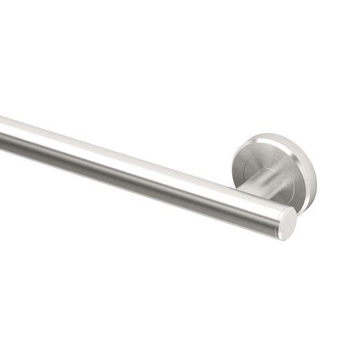 Gatco 887 Latitude II 18-Inch Bathroom & Shower Safety Grab Bar, Wall Mounted Stainless Steel, Satin Nickel