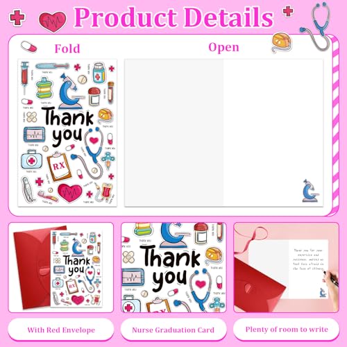 Nurse Thank You Card – Heartfelt Appreciation for Healthcare Workers