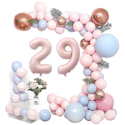 40 Inch Baby Pink Number 11 Foil Balloon for Birthday & Events