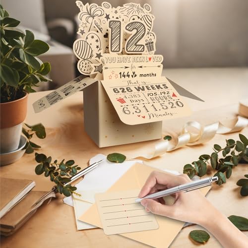 3D Pop-Up Birthday Card for 10th Birthday Celebration