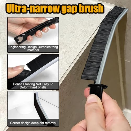 12-Piece Crevice Cleaning Brush Set for Home & Kitchen