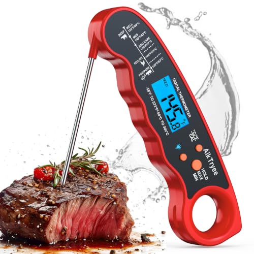 Instant Read Meat Thermometer - Accurate Kitchen Food & Candy Thermometer