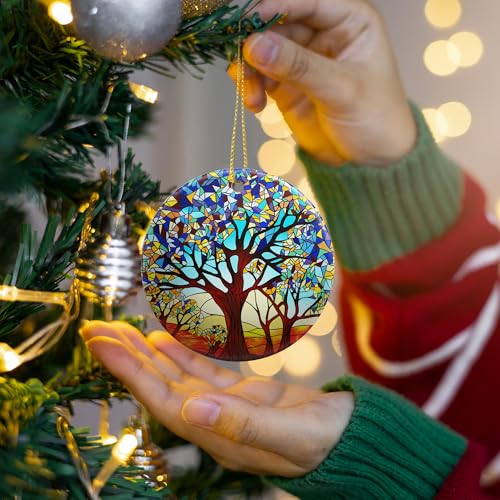 Tree of Life Christmas Ornament - Handmade Heirloom Decor