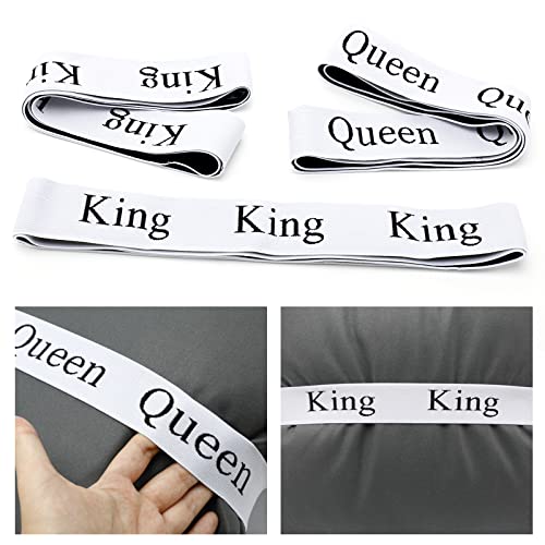 Siutaga Bed Sheet Organizer Bands - 6 Pcs for Linens & Towels