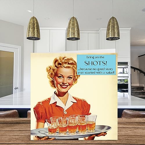 Stuff4 Funny Birthday Card for Women, Rude Joke Greeting Card