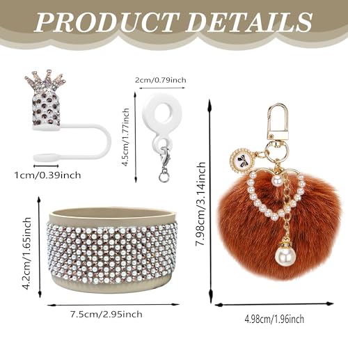 Rhinestone Accessories Set for Stanley 30oz/40oz Tumblers