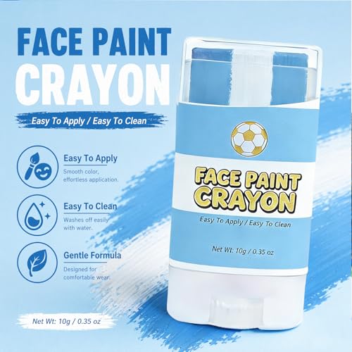 Argentina Flag Face Paint Stick - Waterproof Sports & Fan Stick