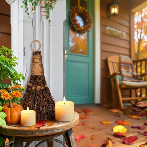 6-Inch Cinnamon Broomstick - Scented Rustic Mini Broom