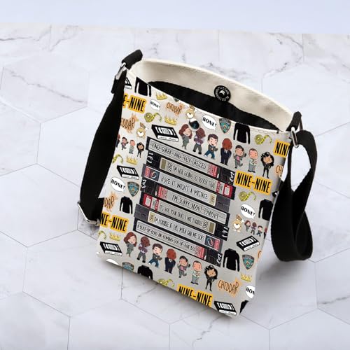 JYTAPP Canvas Makeup Bag Travel Cosmetic Pouch for Fans