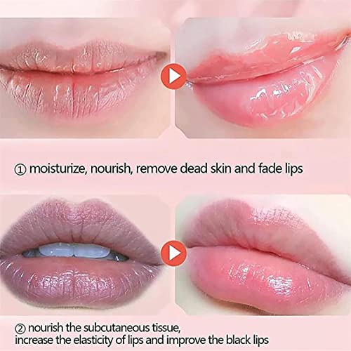 Hydrating Sleeping Lip Mask and Balm 4-Pack with Honey Pot Design