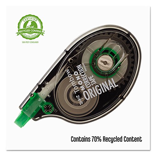 Tombow Mono Correction Tape 1/6" x 394" - Non-Refillable White Tape