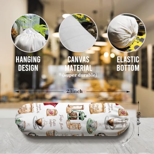 Reusable Plastic Bag Holder Dispenser for Kitchen & Pantry