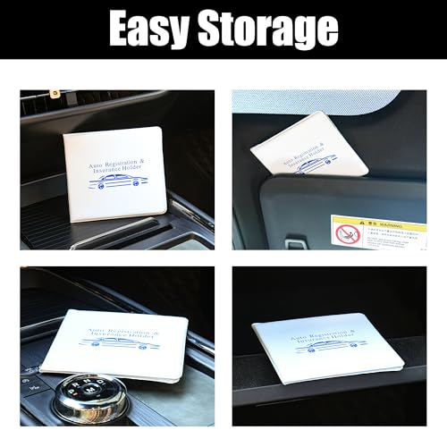 Pacific Mailer Car Registration & Insurance Card Holder - 2 Packs