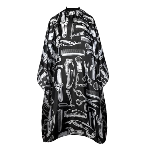 Professional Barber Cape 64x56 Inch Waterproof Hair Cutting Cape