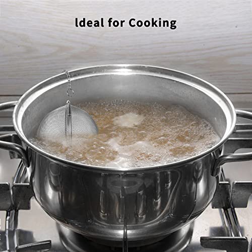 2pcs Stainless Steel Tea Ball Infusers - 3.55 Inch Strainers