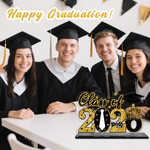 Class of 2026 Graduation Table Decorations - Acrylic Centerpieces