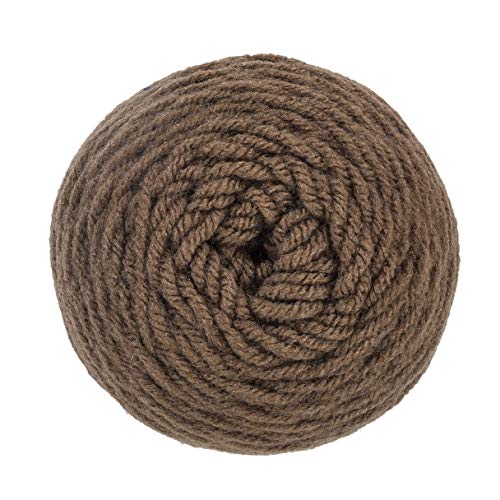 Red Heart Super Saver Yarn - Cafe Latte, 100% Acrylic, 364 Yards