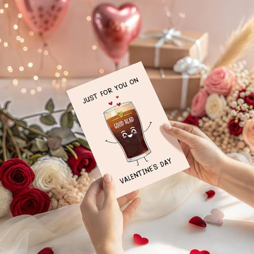 Funny Guinness Valentine's Day Card for Beer Lovers