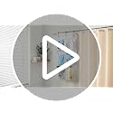 MISSLO White Hanging Mesh Shower Organizer with 8 Pockets and Hooks