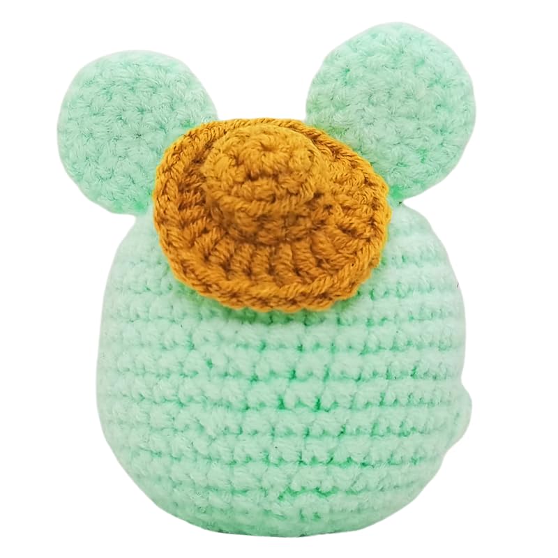Handcrafted Crochet Mini Frog for Dad - Funny Gift with Heartfelt Message