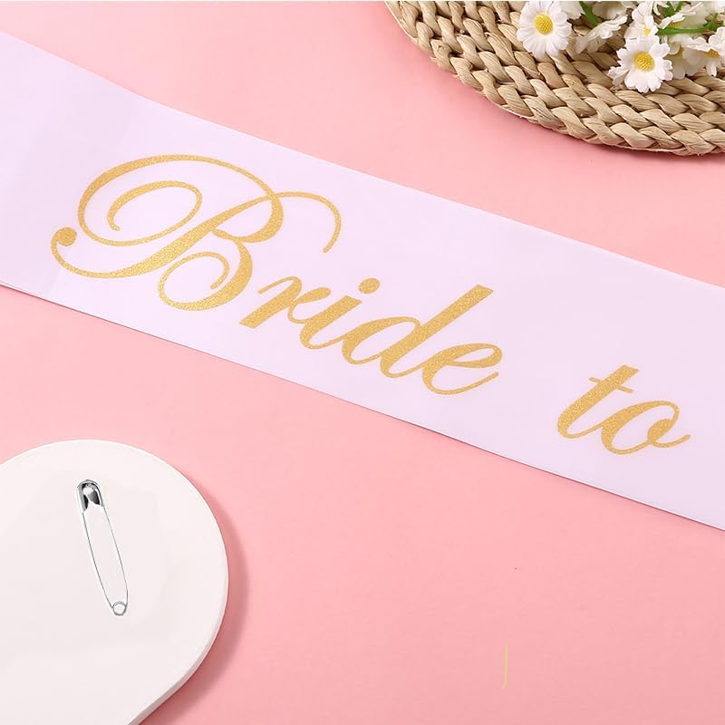 Skiennix 2 Pack White Satin Sashes - Versatile DIY Pageant & Party Decorations with 2 Pins Included