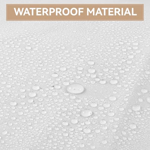 Bruislard Garment Rack Cover - Waterproof Hanging Clothes Organizer, 35x43 in