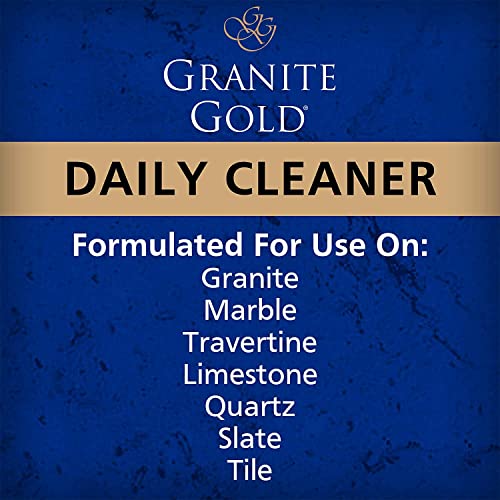Granite Gold Daily Cleaner Spray, 112 Fl Oz Value Pack for Stone Surfaces