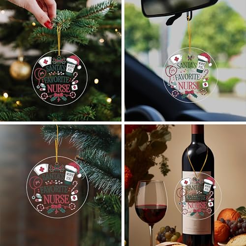 Funny Nurse Christmas Ornament - Thoughtful Gift for Nurses