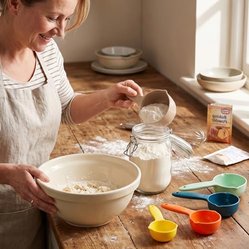 AskBed 10-Piece Measuring Cups and Spoons Set for Baking and Cooking