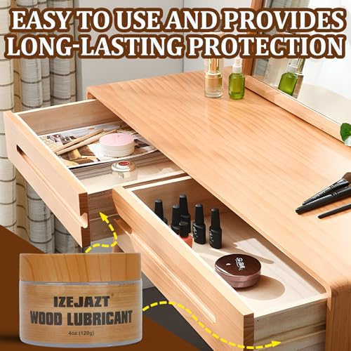 Premium Wood Drawer Wax for Smooth Gliding & Anti-Jamming