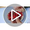 Skylety 50 Pieces Dark Red Fake Cherries for Decoration