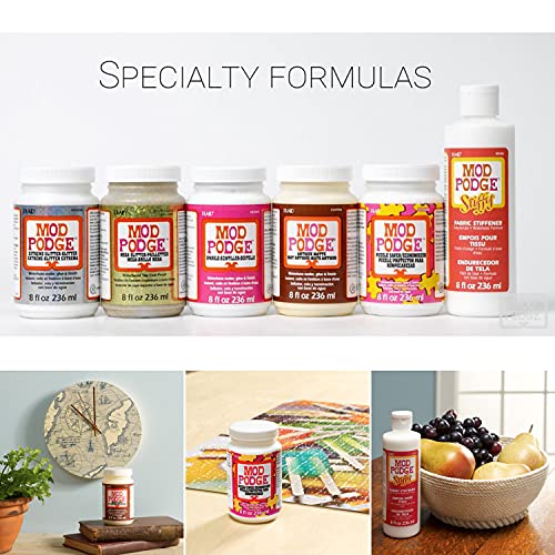 Mod Podge Puzzle Saver 8 Fl Oz - Quick-Drying Decoupage Glue