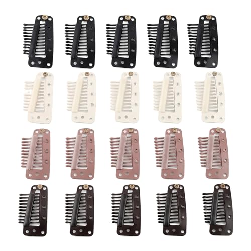 20 Pack Chunni Clips & Dupatta Grip Clips for Hijab and Scarf