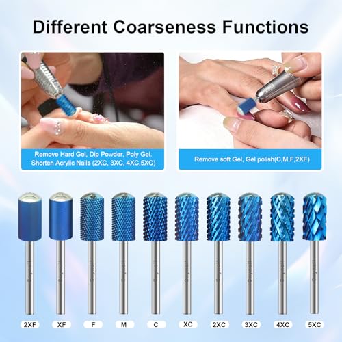Cnynail 3/32" Tungsten Carbide Safety Nail Drill Bit - Smooth Barrel