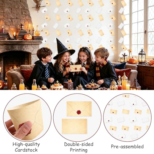 8-Pack Wizard Floating Acceptance Letter Banner for Parties