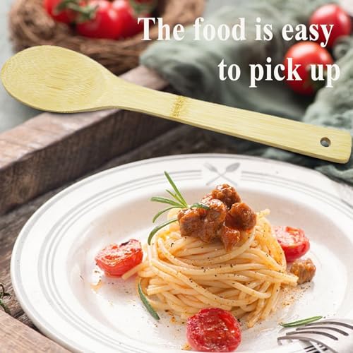 3-Piece Wooden Cooking Utensil Set with Heat-Resistant Handles