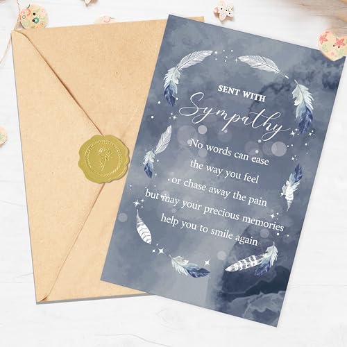 Sympathy Card for Loss of Loved One - Thoughtful Gift Card