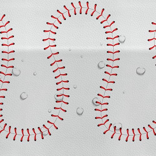 Baseball Tablecloths - 3 Pack Disposable Party Covers, 86x55in