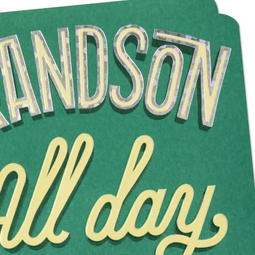Hallmark Birthday Card for Grandson - All Day Your Way