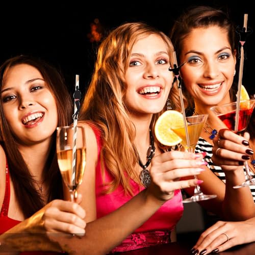 Bachelorette Party Straws - 36 Eco-Friendly Dancer Designs