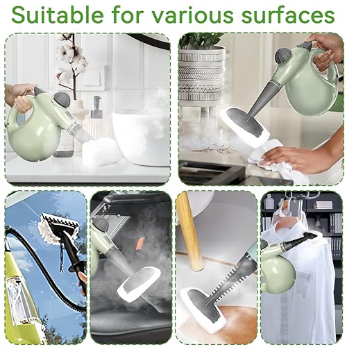 Universal Handheld Steam Cleaner Pads - 10 Pack Microfiber Cloths