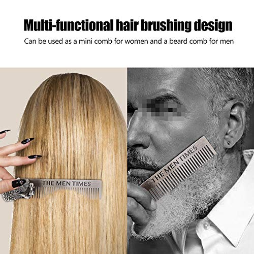 YUYTE Portable Beard Comb and Mustache Grooming Tool